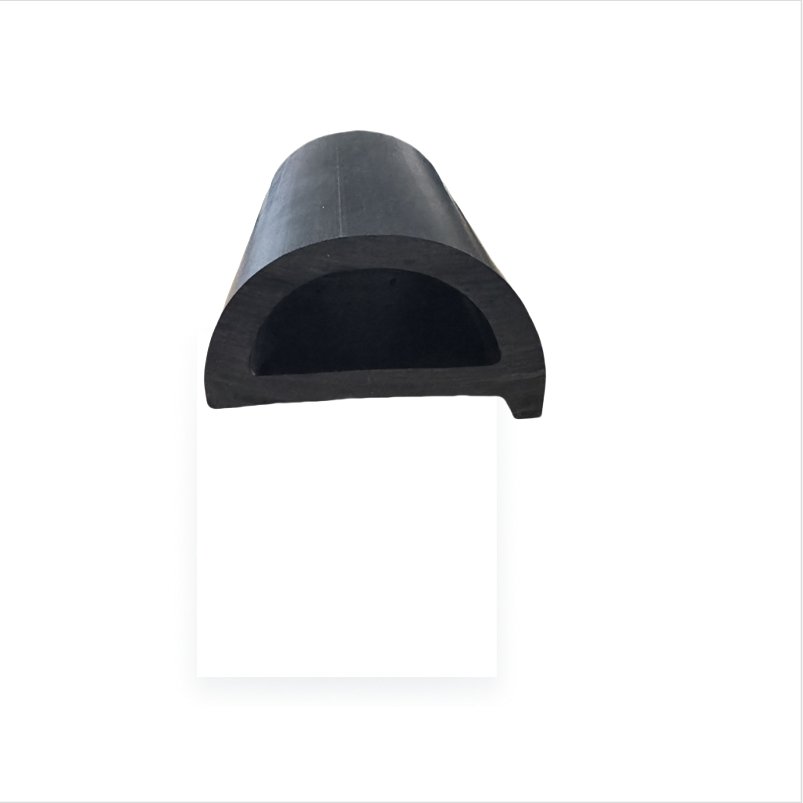 D Shape PVC EPDM Rubber Marine Boat Fender Cover Wharf Bumper Fender